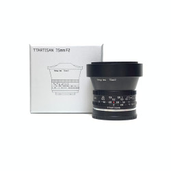 [USED] TTArtisan 7.5mm f2 Fisheye Lens for Sony E Mount (99% Like New With Box )