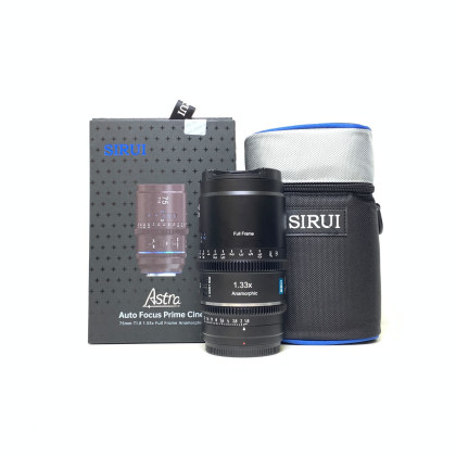 [USED] Sirui 75mm f1.8 1.33x Anamorphic Lens (Nikon Z, 99% Like New With Box)