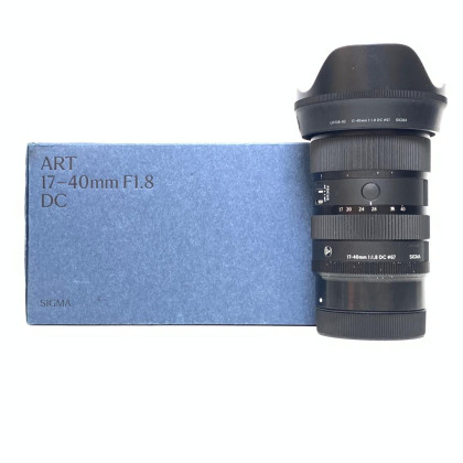 [USED] Sigma 17-40mm F1.8 DC Art Lens for RF Mount (95% Like New With Box)