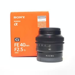 [USED] Sony FE 40mm F2.5 G lens (98% Like New with Box)