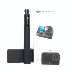 [USED] DJI Osmo Action 6 Adventure Combo (DJI My Warranty Until Feb 2027, 98% Like New With Box)