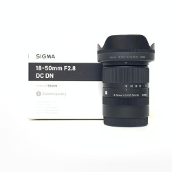 [USED] Sigma 18-50mm F2.8 DC DN Contemporary Lens for Sony E-Mount (98% Like New with Box)