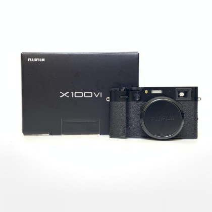 [USED] FUJIFILM X100VI Digital Camera (Black, SC 8K, 98% Like New With Box)