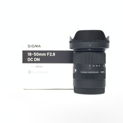 [USED] Sigma 18-50mm F2.8 DC DN Contemporary Lens for Sony E-Mount (99% New with Box)