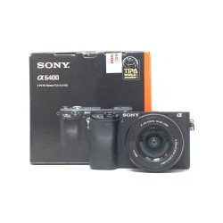 [USED] Sony A6400 with 16-50mm Lens (Sony MY Until 7/2027, SC 2K+ Only, 99% Like New with Box)