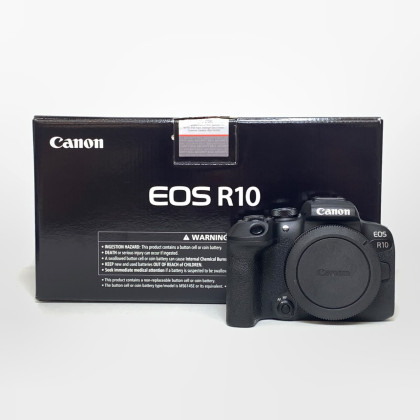 [USED] Canon EOS R10 Body (Canon My Wty Til Mar 2029, SC 1K, 99% New With Box)