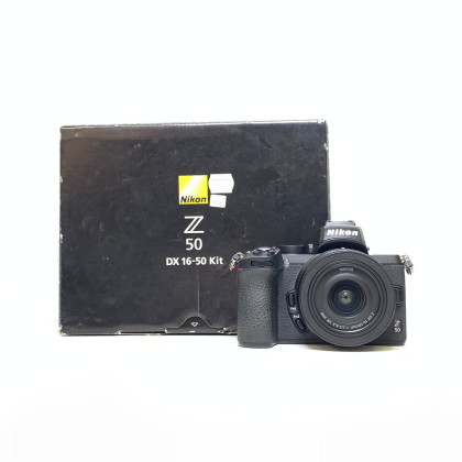 [USED] Nikon Z50 With 16-50mm Kit Lens (SC 18K, 98% Like New with Box)