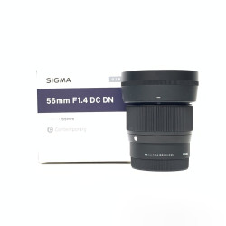 [USED] Sigma 56mm f1.4 DC DN Contemporary Lens for Sony E (98% Like New With Box)