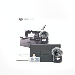 [USED]  DJI MIC MINI 2 (2Tx + 1 Mobile Rx (USB-C) + Charging Case) Wireless Microphone,1 Year Dji  Wty , 99% New With Box)