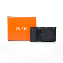 [USED] Sony ZV-E10 Body (SC 18k, 97% Like New With Box)