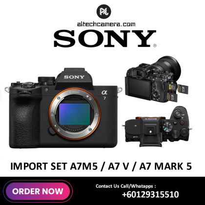 [DISPAY UNIT] Sony A7 V Mirrorless Camera Body Only (3 Months Warranty)