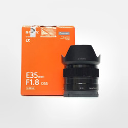 [USED] Sony E 35mm F1.8 OSS Lens (98% Like New With Box)