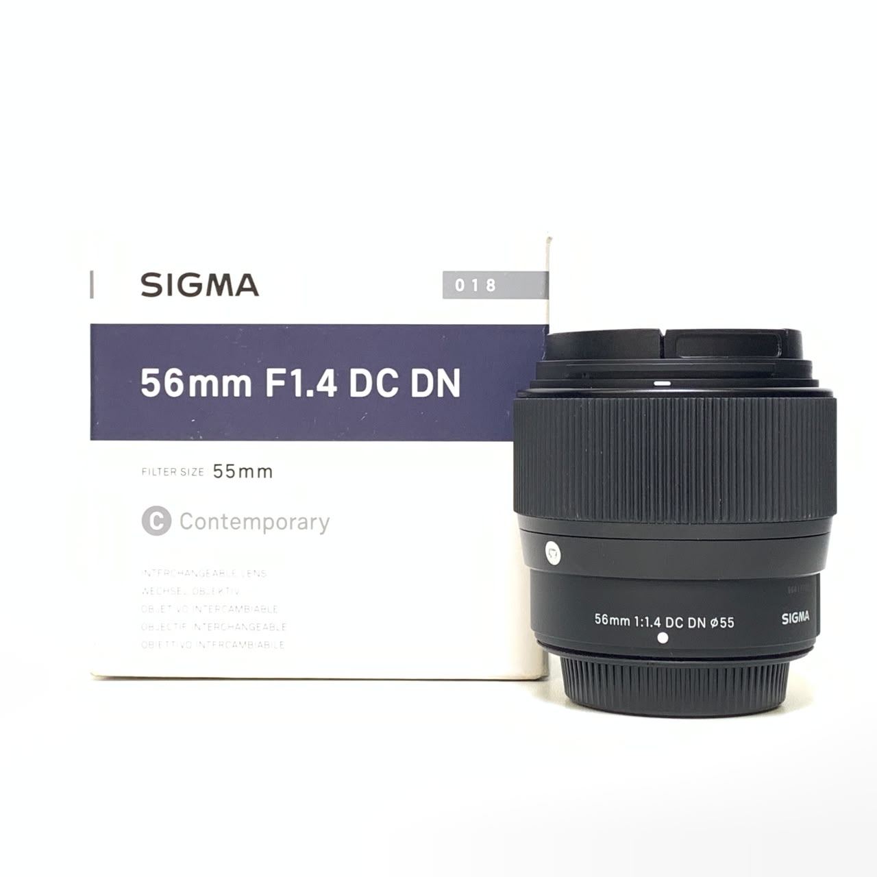[USED] Sigma 56mm f1.4 DC DN Contemporary Lens for Fujifilm X-Mount (99% Like New With Box) — [USED] Sigma 56mm f1.4 DC DN Contemporary Lens for Fujifilm X-Mount