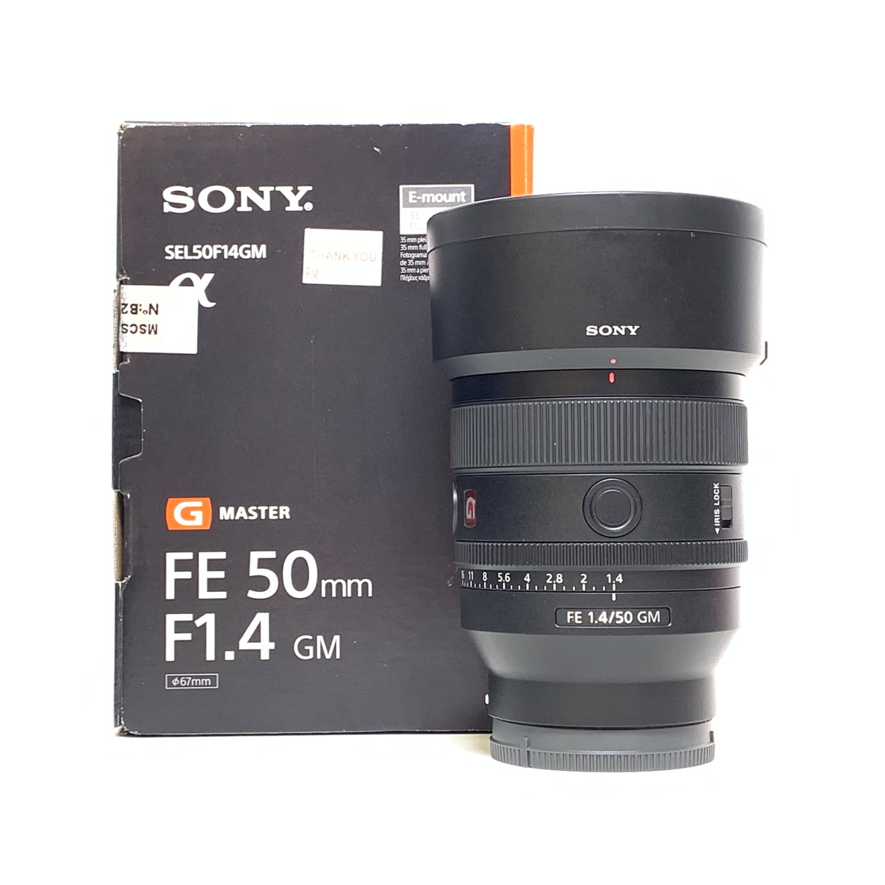 [USED] Sony FE 50mm F1.4 GM Lens (Sony My Wty Til, Feb 2028 99% Like New With Box) — [USED] Sony FE 50mm F1.4 GM Lens