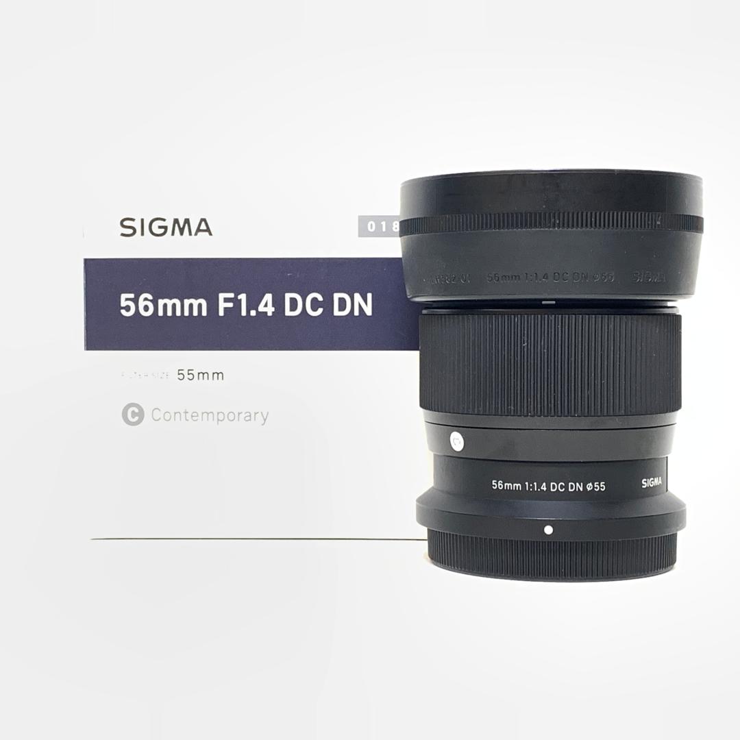 [USED] Sigma 56mm F1.4 DC DN Contemporary Lens Nikon Z (98% Like New With Box) — Sigma 56mm F1.4 DC DN  Nikon Z