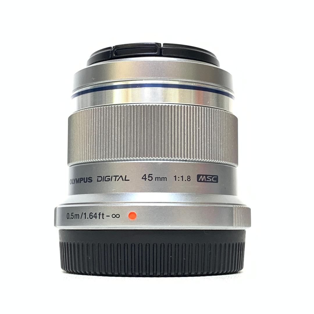 [USED] Olympus M.Zuiko Digital 45mm F1.8 Lens (Silver, 98% Like New) — [USED] Olympus M.Zuiko Digital 45mm F1.8 Lens