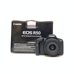 [USED] Canon EOS R50 Kit 18-45mm Lens (SC 1K Only, Canon Wty Til Nov 2030, 99% Like New With Box)