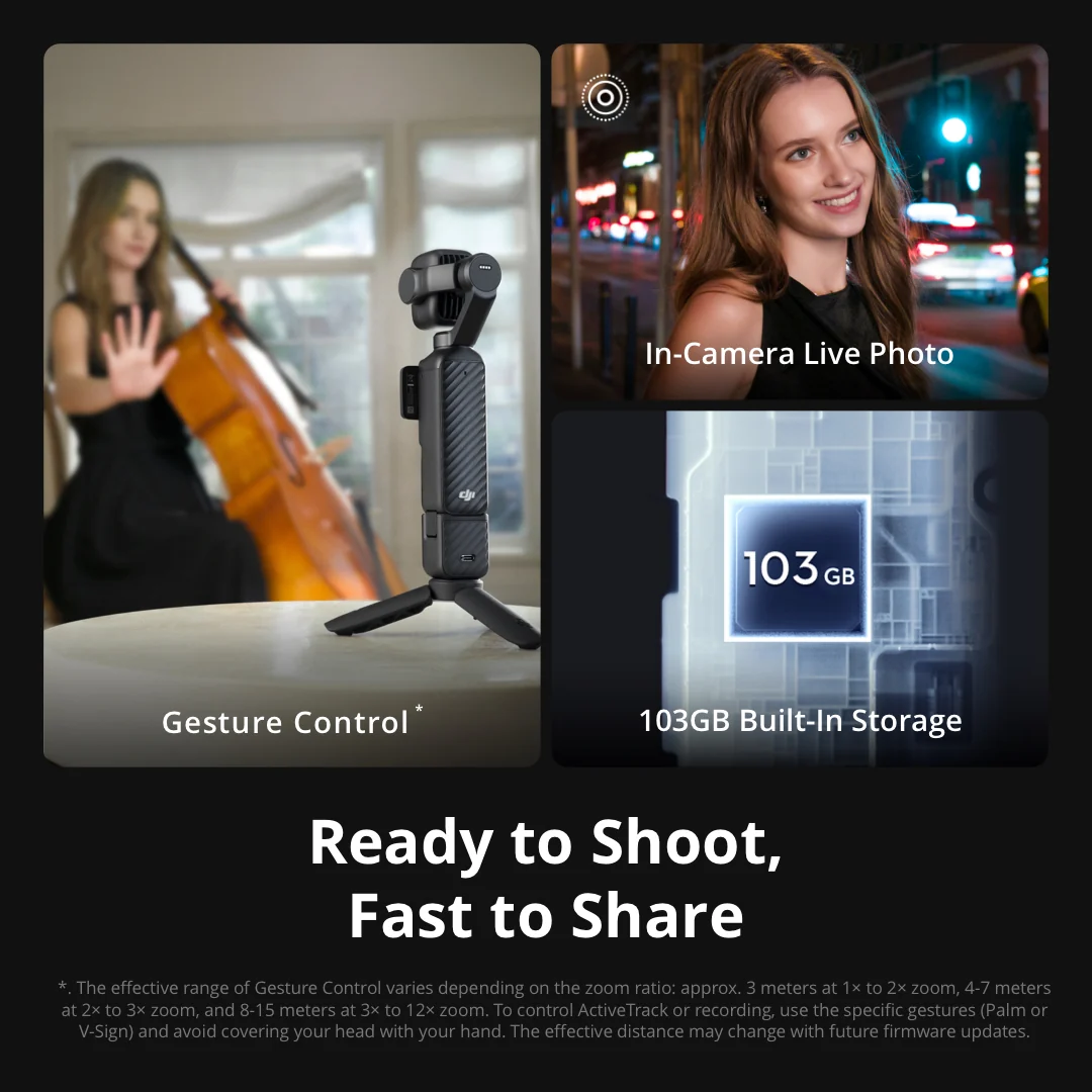 [Pre Order] DJI OSMO Pocket 4P (Standard / Vlog Combo) — [Pre Order] DJI OSMO POCKET 4P Vlog Combo