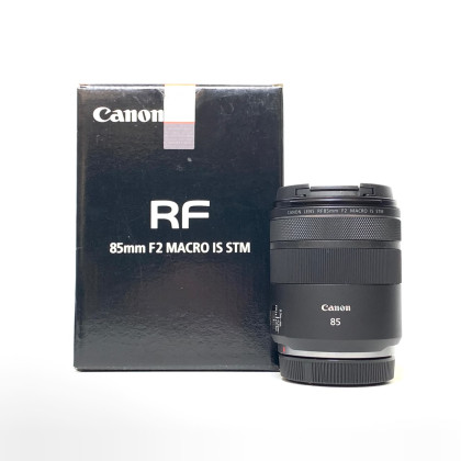 [USED] Canon RF 85mm F2 Macro IS STM Lens (99% Like New With Box)