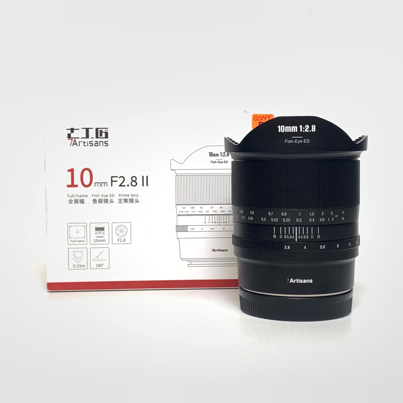 [USED] 7Artisans 10mm f2.8 Mark II Lens For Sony FE (99% Like New With Box) — 7Artisans 10mm f2.8 Mark II Lens For Sony FE