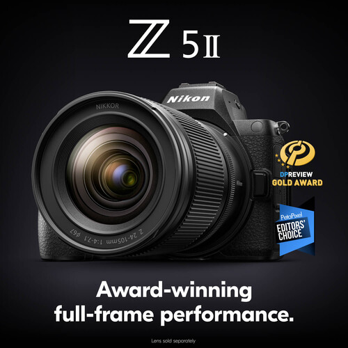 [AUG SALE] Nikon Z5 II with 24-105mm F4-7.1 Lens — [Pre Order] Nikon Z5 II Kit 24-105mm F4-7.1 Lens