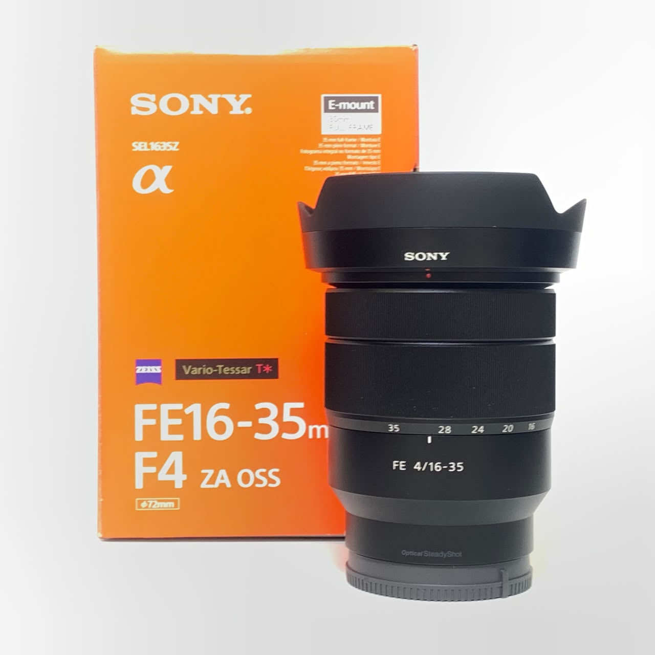 [USED] Sony Vario-Tessar T* FE 16-35mm F4 ZA OSS Lens (99% Like New With Box) — [USED] Sony Vario-Tessar T* FE 16-35mm F4 ZA OSS Lens