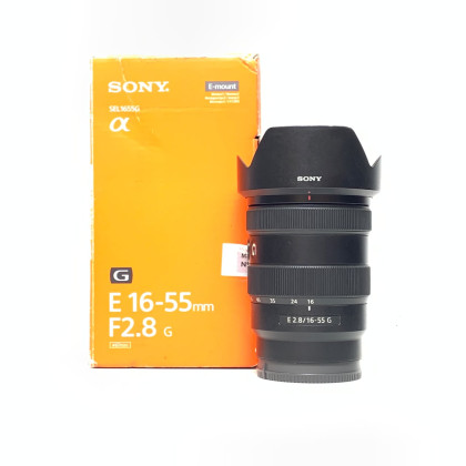[USED] Sony E 16-55mm F2.8 G Lens (97% Like New With Box)