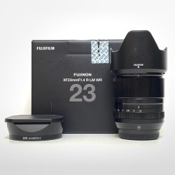 [USED] Fujifilm XF 23mm F1.4 R LM WR Lens (99% Like New with Box, With Metal Square Hood)