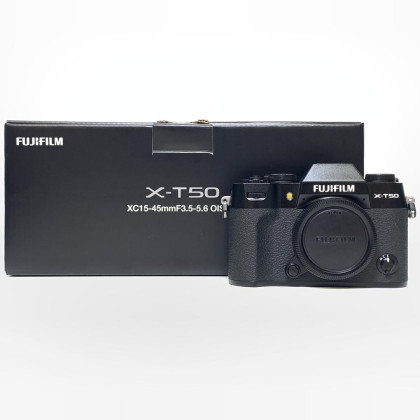 [USED] FUJIFILM X-T50 Body Only (SC 18k Only, 99.9% Like New with Box)