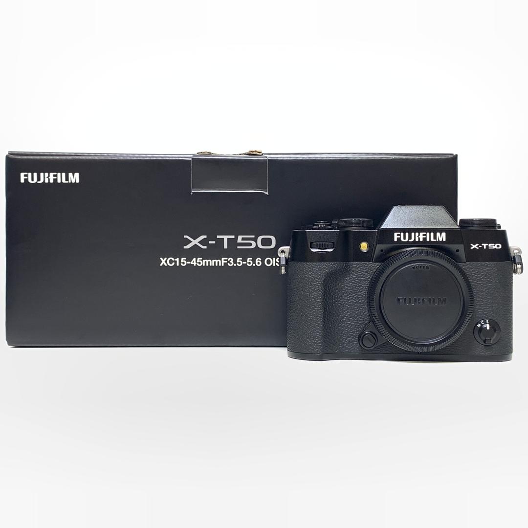 [USED] FUJIFILM X-T50 Body Only (SC 18k Only, 99.9% Like New with Box) — [USED] Fujifilm X-T50 Mirrorless Camera (Black)
