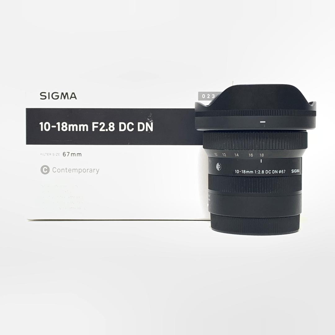 [USED] Sigma 10-18mm F2.8 DC DN C Lens for Sony E Mount (97% Like New With Box) — [USED] Sigma 10-18mm F2.8 DC DN C Lens for Sony E Mount