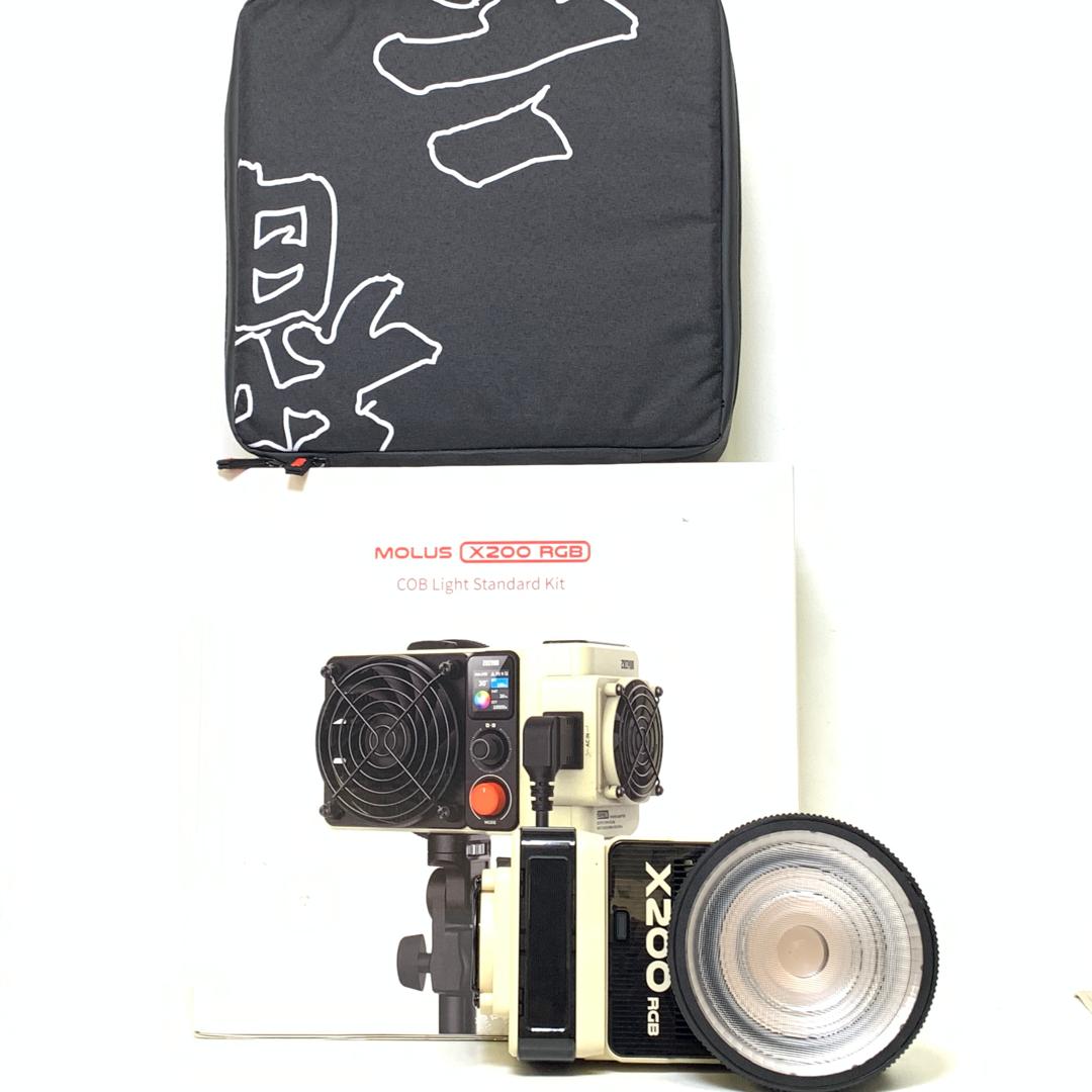 [UESD] Zhiyun Molus X200 RGB COB LED Light (Standard Kit 99% Like New With Box) — Zhiyun Molus X200 RGB COB LED Light Standard