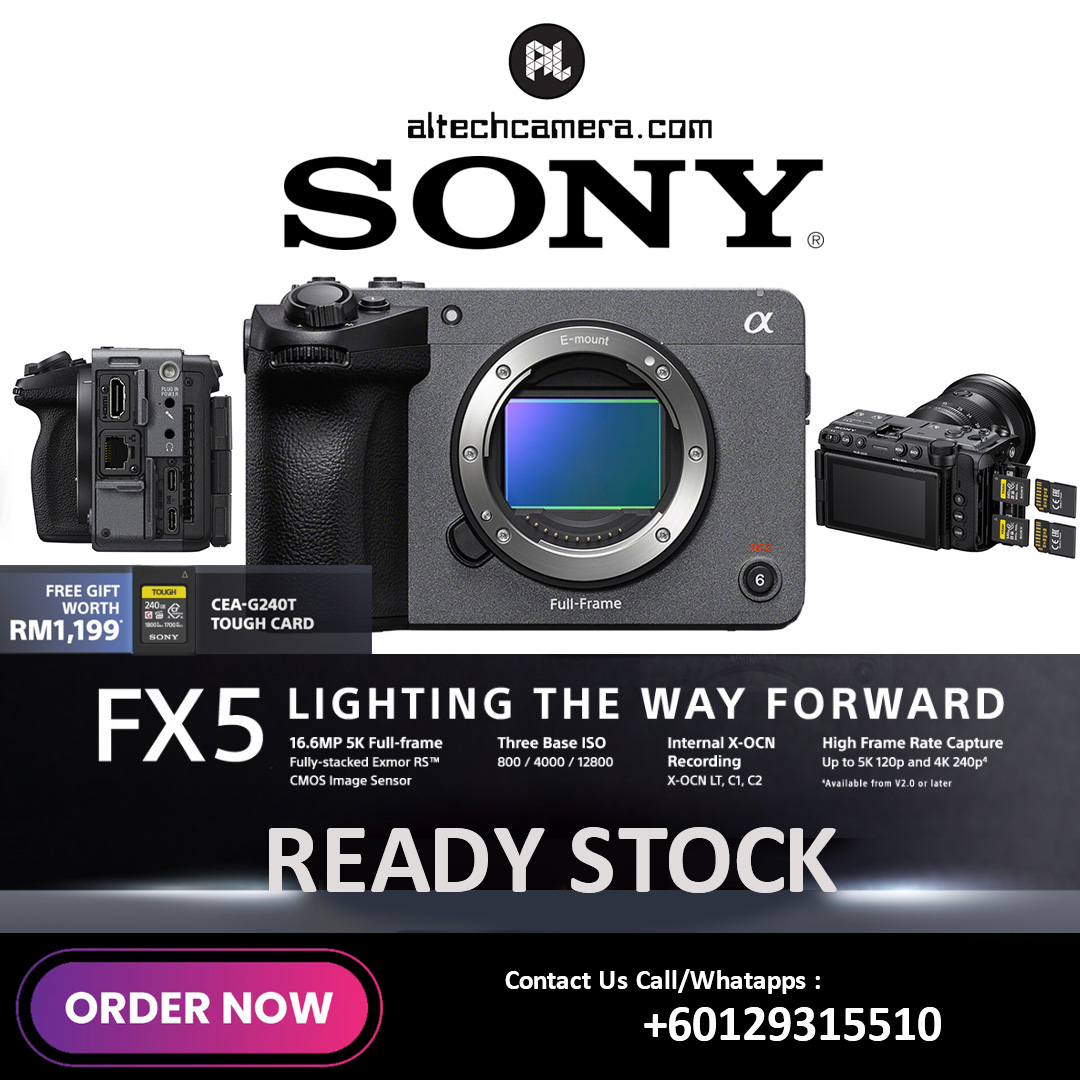 [READY STOCK] Sony FX5 Cinema Camera — [READY STOCK] Sony FX5 Cinema Camera