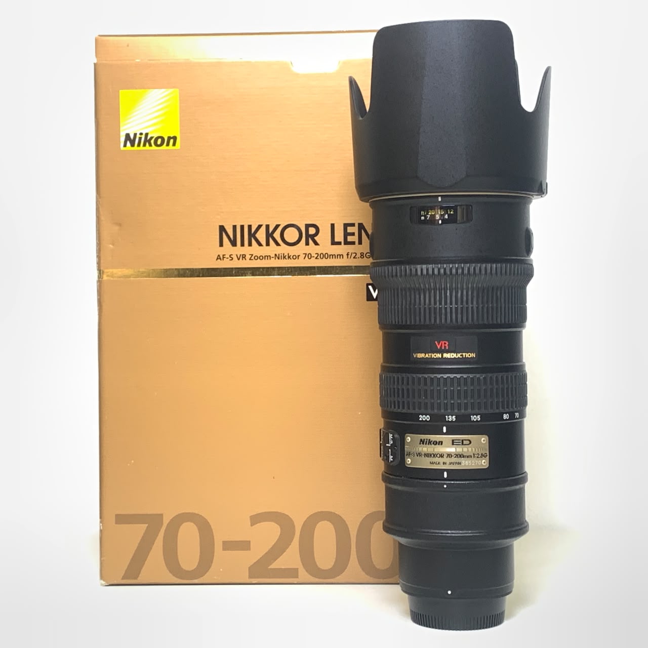 [USED] Nikon AF-S 70-200mm F2.8G ED VR Lens (99% Like New With Box) — [USED] Nikon AF-S NIKKOR 70-200mm f/2.8G ED VR Lens