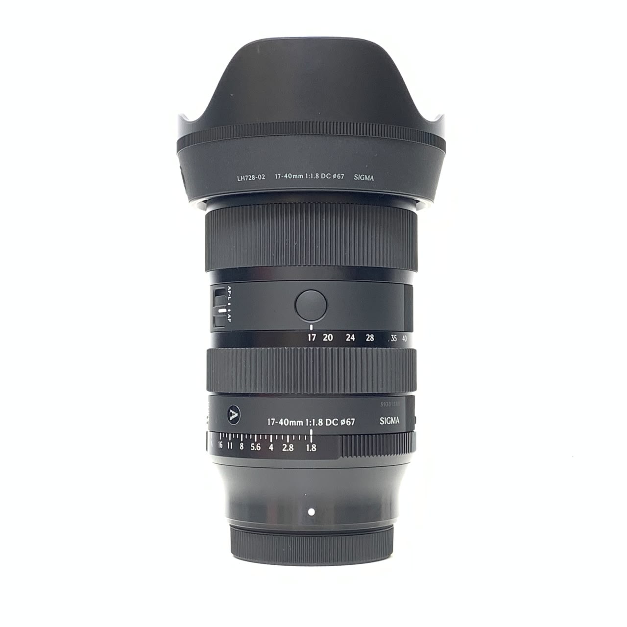 [USED] Sigma 17-40mm F1.8 DC Art Lens for Fuji X Mount ( Unregistered Wty, 99% Like New With Box) — [USED] Sigma 17-40mm F1.8 DC Art Lens for Fuji X