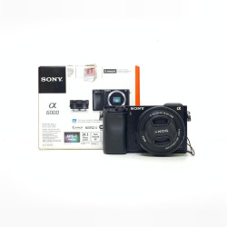 [USED] Sony A6000 Kit 16-50mm OSS Lens (SC 4K, 98% Like New With Box)