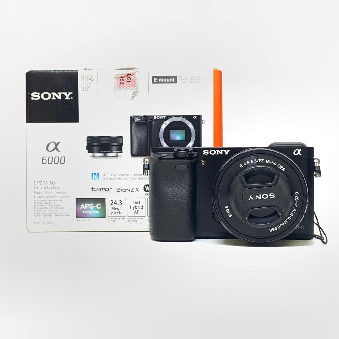 [USED] Sony A6000 Kit 16-50mm OSS Lens (SC 4K, 98% Like New With Box) — [USED] Sony A6000 Kit 16-50mm F3.5-5.6 OSS Lens