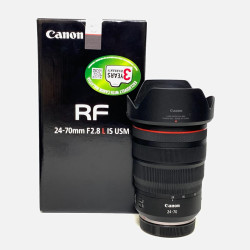 [USED] Canon RF 24-70mm F2.8 L IS USM Lens (99% Like New With Box, Canon My Until July 2028)