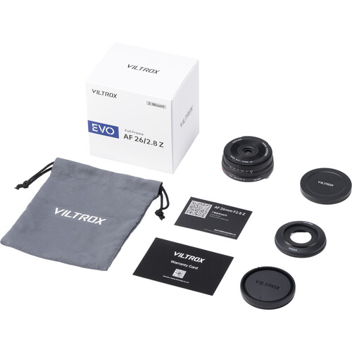 Viltrox AF 26mm F2.8 EVO Z Lens For Nikon Z Mount — Viltrox AF 26mm F2.8 EVO E Lens for Sony E Mount