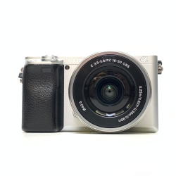 [USED] Sony A6400 With 16-50mm Lens ( SC 5k, 98% Like New With Box) (Silver)