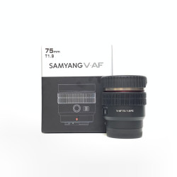 [USED] Samyang V-AF 75mm T1.9 FE Cine Lens (Sony E-Mount, 99% Like New with Box)