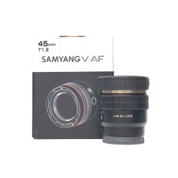 [USED] Samyang V-AF 45mm T1.9 FE Cine Lens for Sony E Mount (99% Like New With Box)
