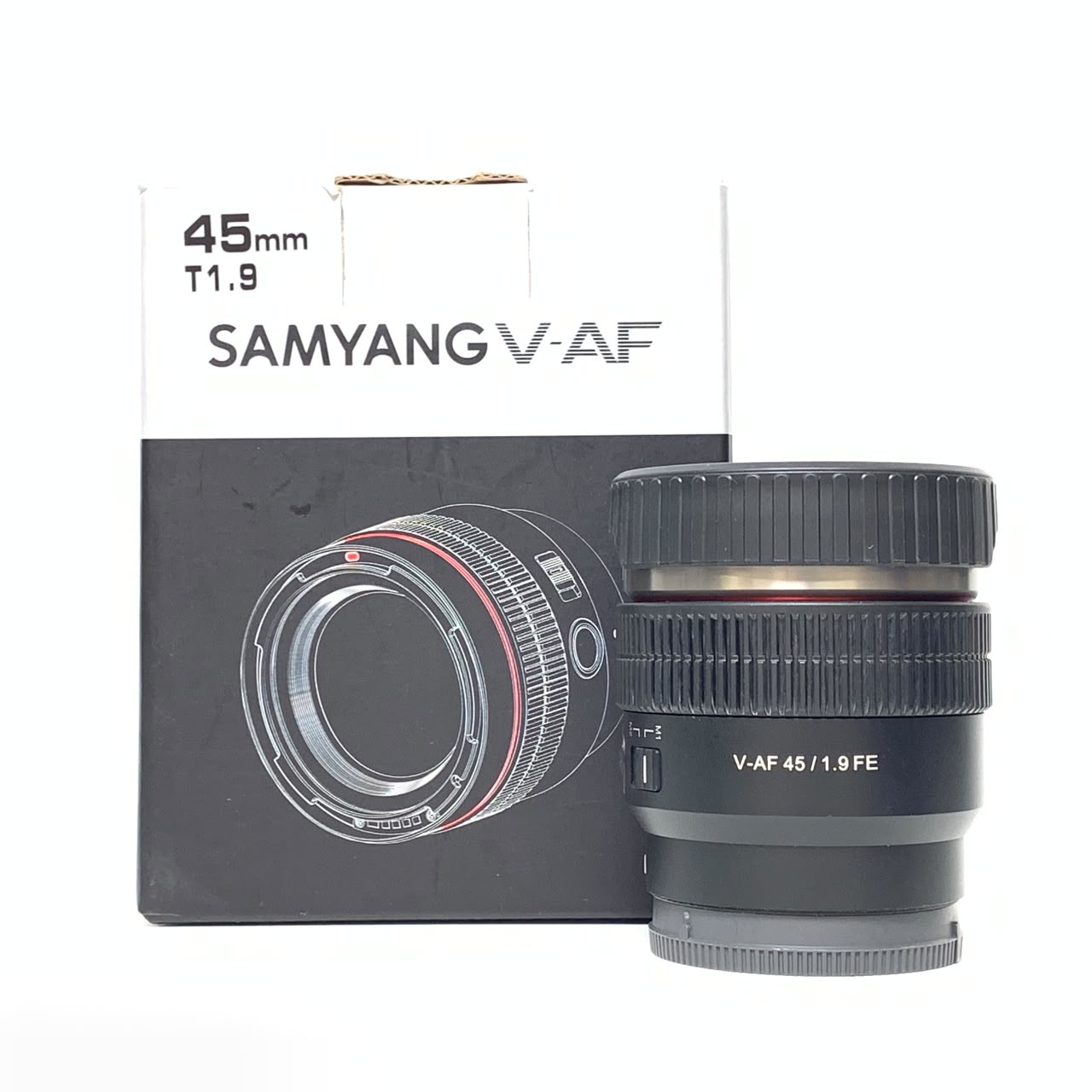 [USED] Samyang V-AF 45mm T1.9 FE Cine Lens for Sony E Mount (99% Like New With Box) — [USED] Samyang Cine V-AF 45mm T1.9 FE Lens for Sony E-Mount