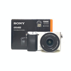 [USED] Sony A6400 With 16-50mm Lens (Silver, SC 2K+ Only, Sony MY Wty Until 6/2028)
