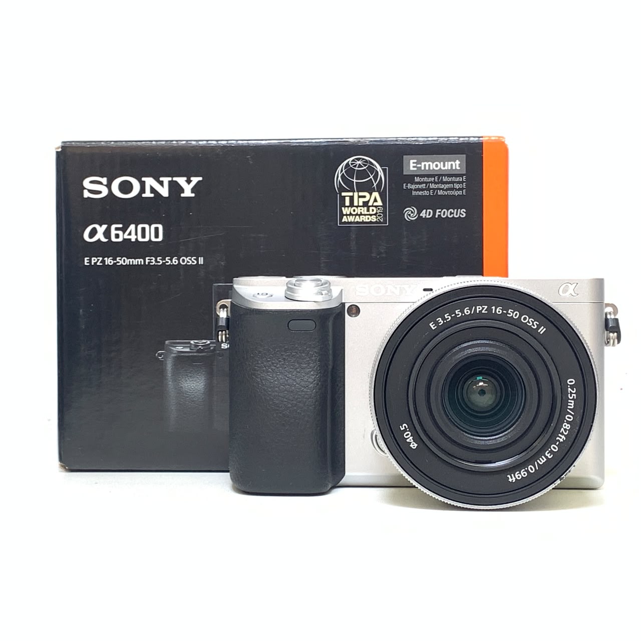 [USED] Sony A6400 With 16-50mm Lens (Silver, SC 2K+ Only, Sony MY Wty Until 6/2028) — [USED] Sony A6400 with E PZ 16-50mm OSS Lens