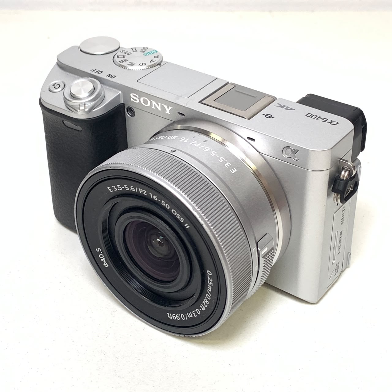 [USED] Sony A6400 With 16-50mm Lens (Silver, SC 2K+ Only, Sony MY Wty Until 6/2028) — [USED] Sony A6400 with E PZ 16-50mm OSS Lens