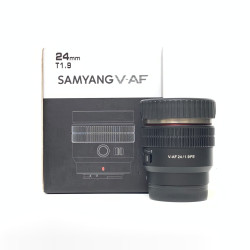 [USED] Samyang V-AF 24mm T1.9 FE Cine Lens For Sony E-Mount ( 99% Like New With Box)
