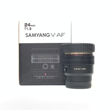 [USED] Samyang V-AF 24mm T1.9 FE Cine Lens For Sony E-Mount ( 99% Like New With Box)
