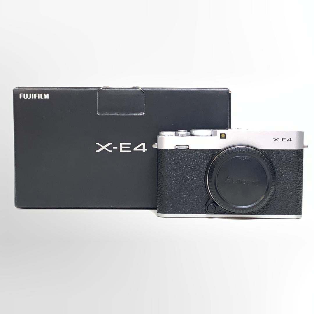 [USED] FUJIFILM X-E4  Body (SC 2K Only , 98% Like New With Box) X-E4 — [USED] FUJIFILM X-E4 Body (Silver)