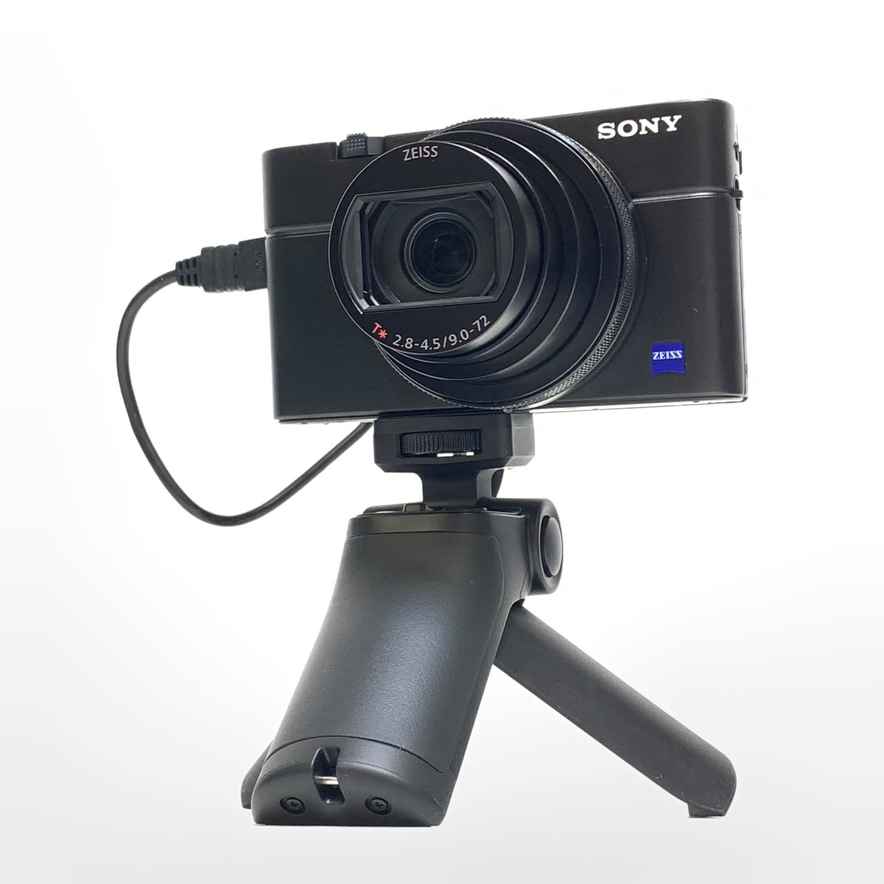 [USED] Sony DSC-RX100 VII RX100 Mark 7 with Shooting Grip (99% Like New) — [USED] Sony DSC RX100 Mark VII +  Shooting Grip + HotShoe Mount